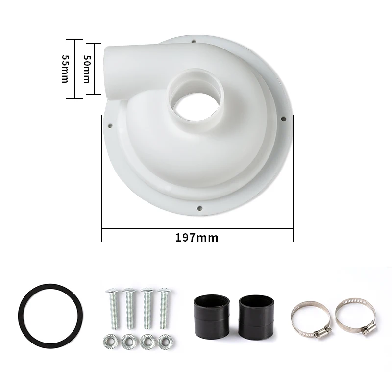 Cyclone Dust Collector Cover For Vacuum Cleaners Cyclone, Dust Removal Cyclone Separator , DIY Woodworking Filter Cyclone