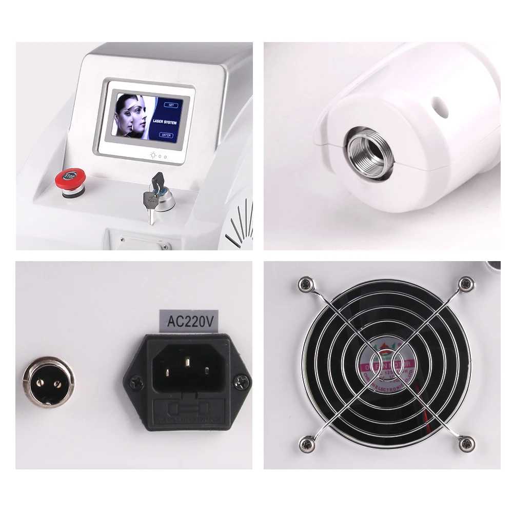 New Picosecond Portable Q Switched Nd Yag 1064nm 532 Laser Eyebrow Tattoo Removal Machine for Peeling Carbon and Pigmentation