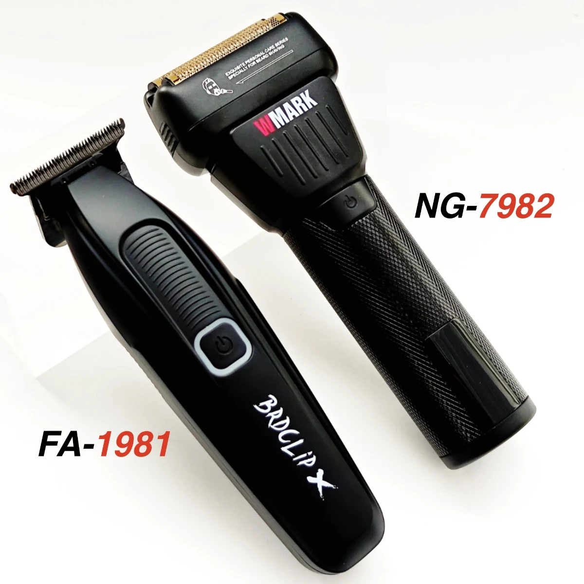 WMARK NG-7982 BRDCLIP FA-1981 Professional Electric Hair Clipper Hair Trimmer for Man Electric Shaver 9000/7500RPM Barber Shop