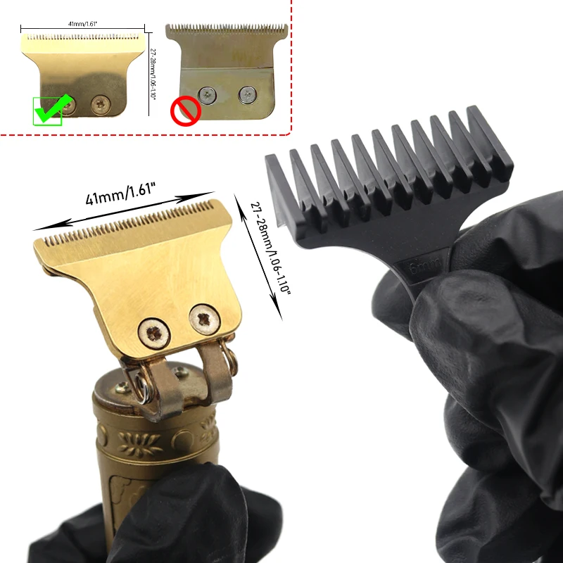 Suitable for T9 Universal Guards Hairdresser Hair Cutting Guide Professional Hair Trimmer Limit Comb Barber Accesories