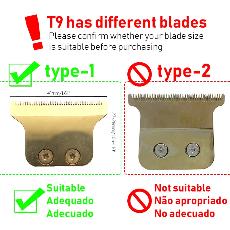 Suitable for T9 Universal Guards Hairdresser Hair Cutting Guide Professional Hair Trimmer Limit Comb Barber Accesories