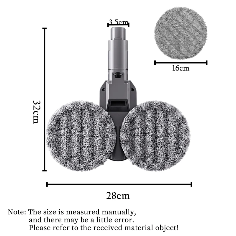 For Dyson V7 V8 V10 V11 V15 Vacuum Cleaner Mop Attachment with Removable Water Tank Electric Wet Dry Mopping Head