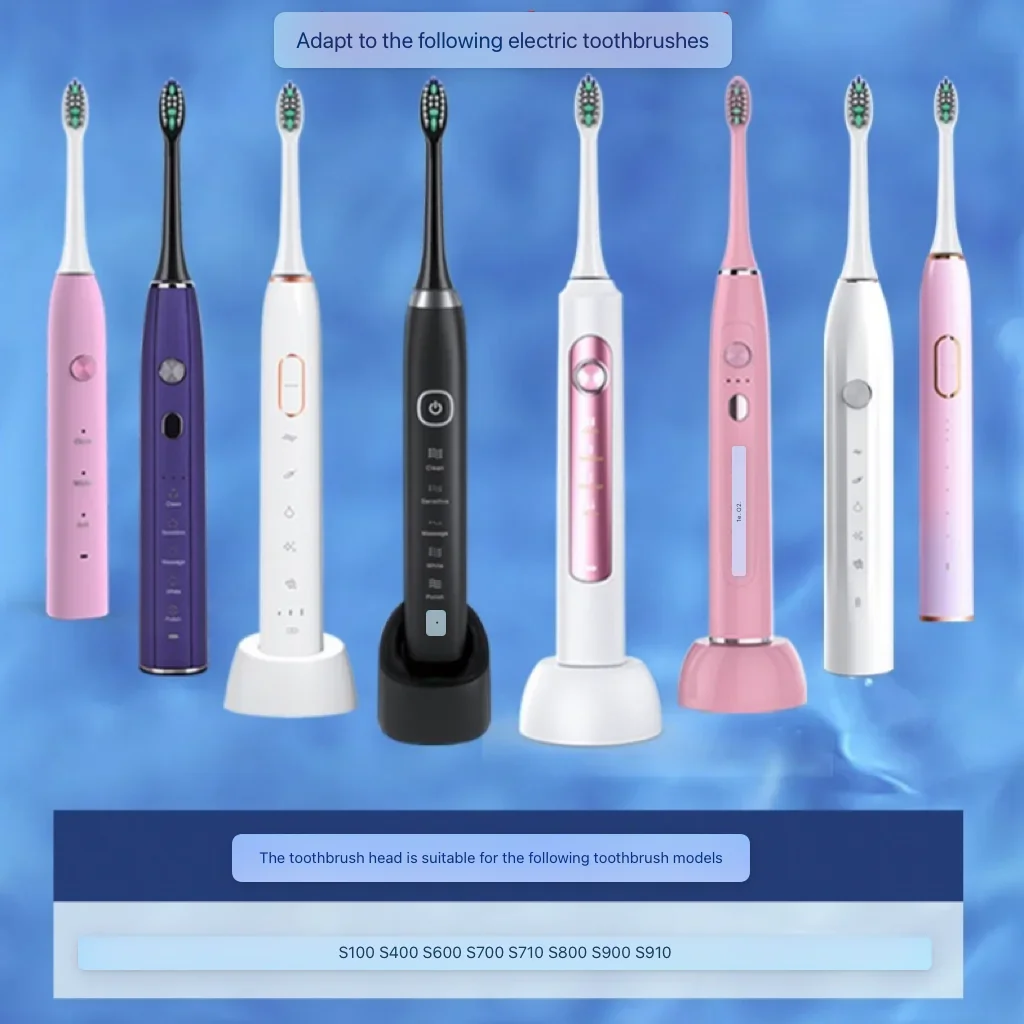 Replacement Toothbrush Heads for Sarmocare S100 S200 S600 S700 S800 S900 S710 S820 S910 Electric Toothbrush for Hyundai X100