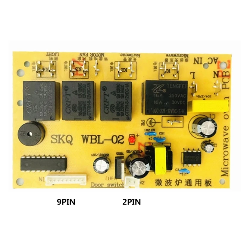 Universal Microwave Power Supply Control Board Repair Computer Microwave Oven