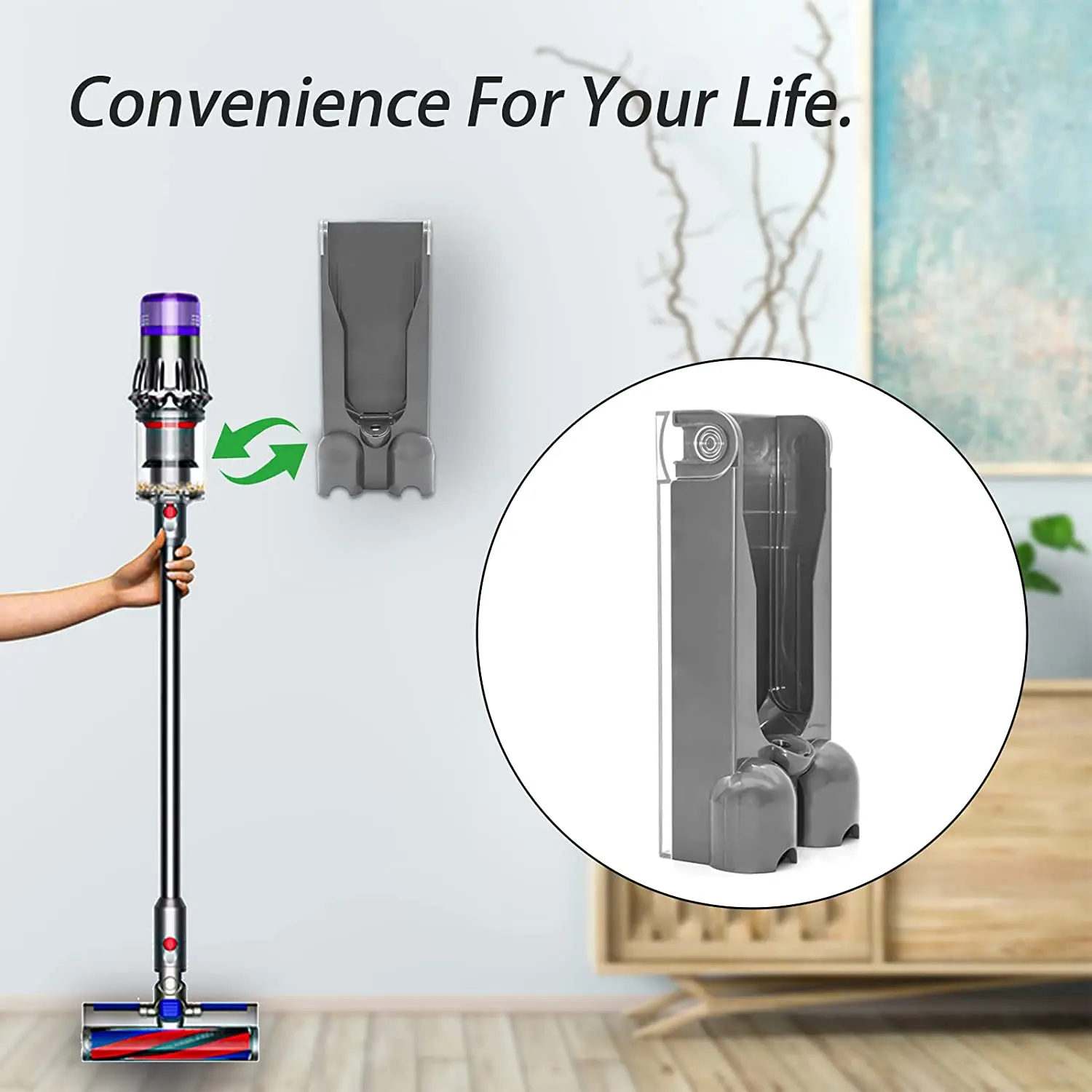 For Dyson Vacuum Cleaner Accessories Wall Mounted Charging Base V6 V7 V8 V10 V11 Storage Bracket Charging Holder Base Bracket