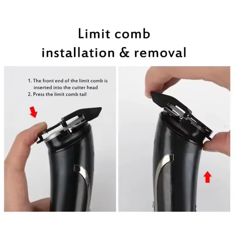 Kemei KM-1419 Rechargeable Electric Hair Clipper Men'S Household Shaver Hair Trimmer and Nose Trimmer 3 in 1 Hair Clippers Men
