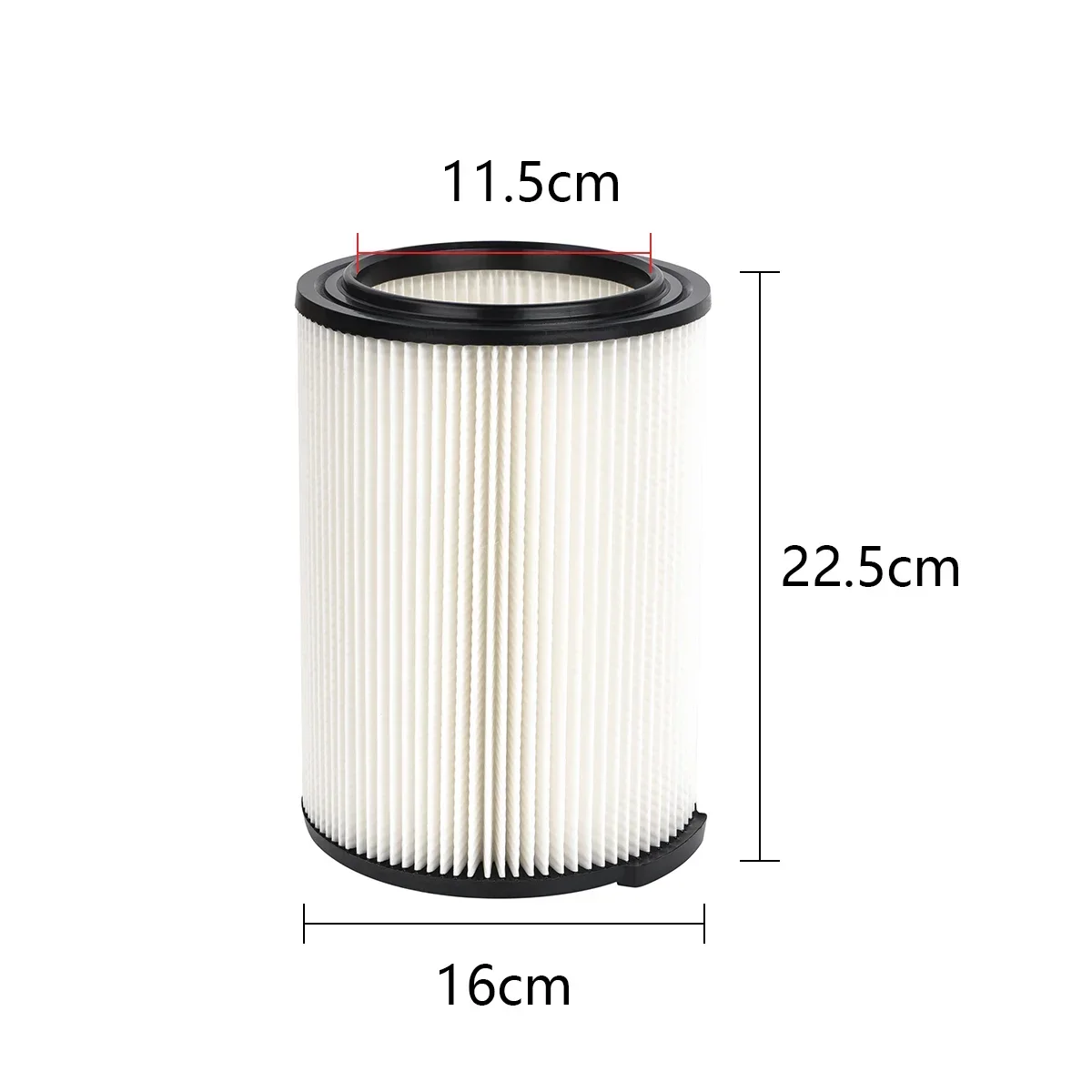 1/2Pcs RIDGID VF4000 Washable Wet/Dry Vacuum Vac Pleated Filter Vacuum Cleaner Parts Accessory