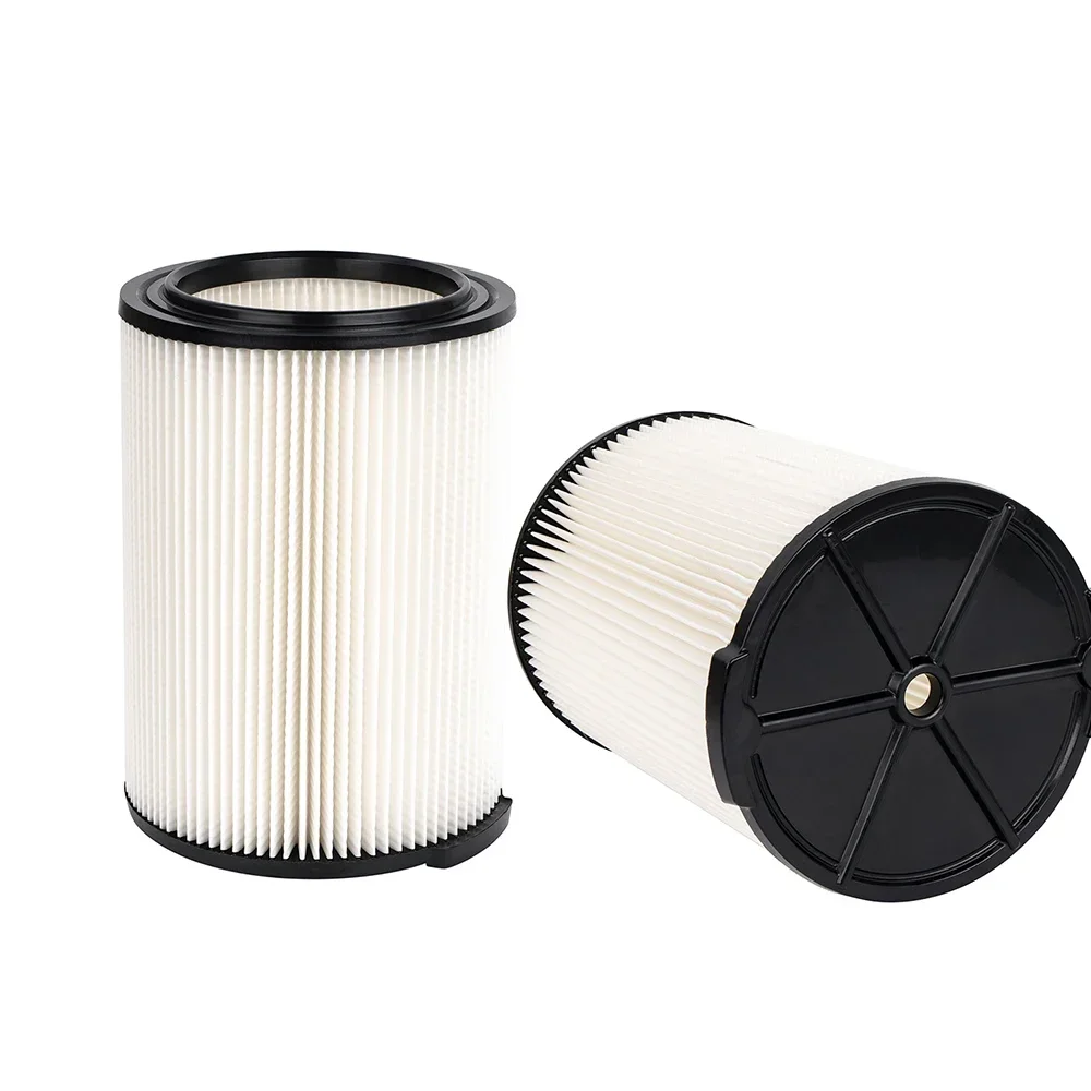 1/2Pcs RIDGID VF4000 Washable Wet/Dry Vacuum Vac Pleated Filter Vacuum Cleaner Parts Accessory