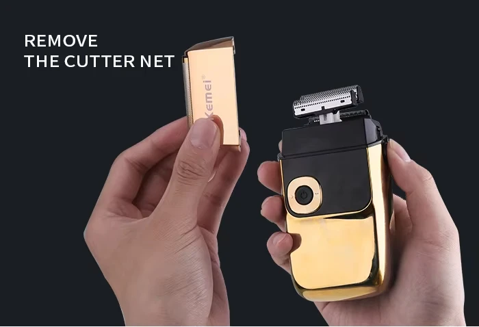 Kemei KM-1949 Gold or Silver All Metal Electric Hair Clipper KM-2028 Rechargeable Men's Shaver Professional Cordless Trimmer
