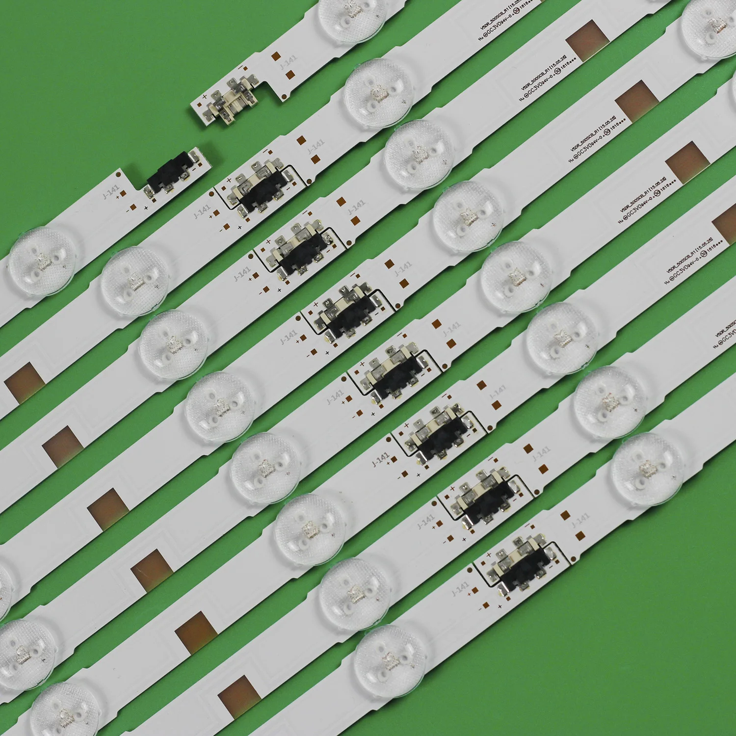 16 PCS LED Backlight Strip for UE50JU6800 UE50JU6850 UE50JU6800K UA50JS7200 UE50JU6870 UN50JS7200 UE50JS7200 UE50JU6872