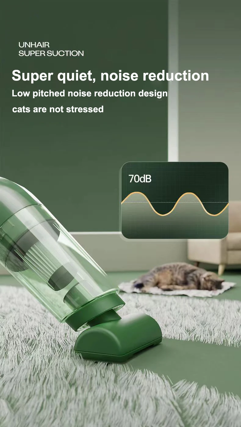Super 400000R Portable Wireless Household Vacuum Cleaner Pet Hair Cleaning Remover Car Home Vacuum Cat Dogs Cleaning Tools