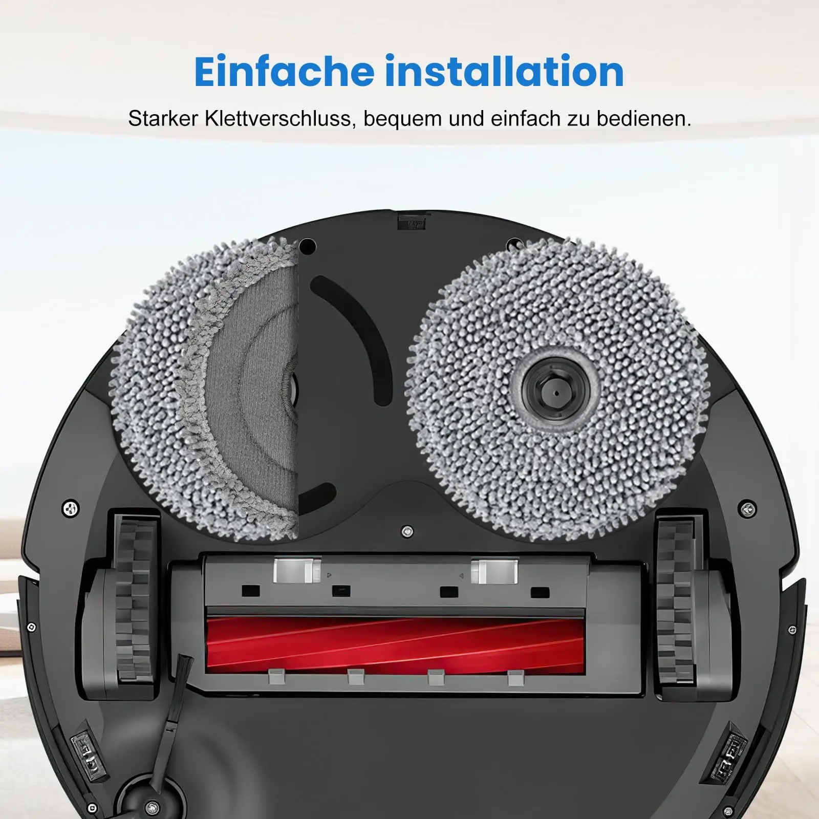 Wipes Mop for Roborock Saros 10R / Q Revo / Qrevo MaxV / Qrevo Master / Qrevo Slim / Qrevo Pro / Qrevo S Robot Vacuum Cleaner