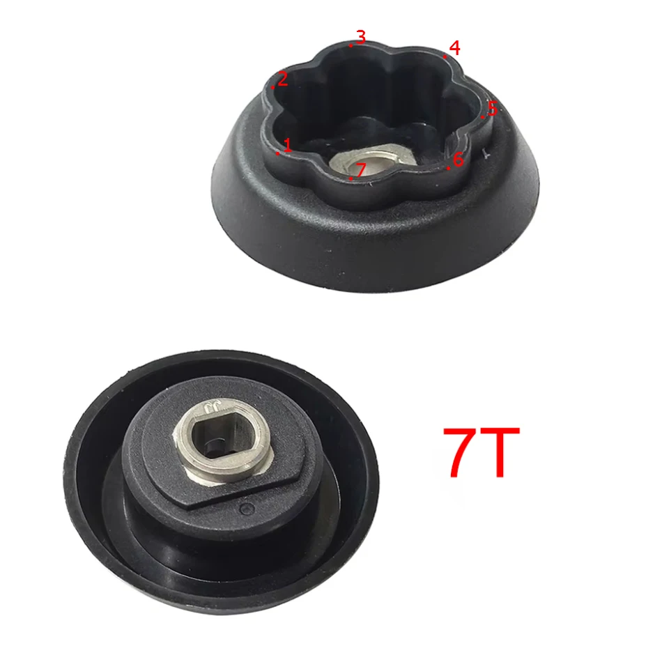 Blender Blade Drive Wheel 7 Gear for Monsieur Cuisine Plus SKMK 1200 C2 / C3 / D4 / E5 Guide Coupling 7T Wall Breaker Blade Head