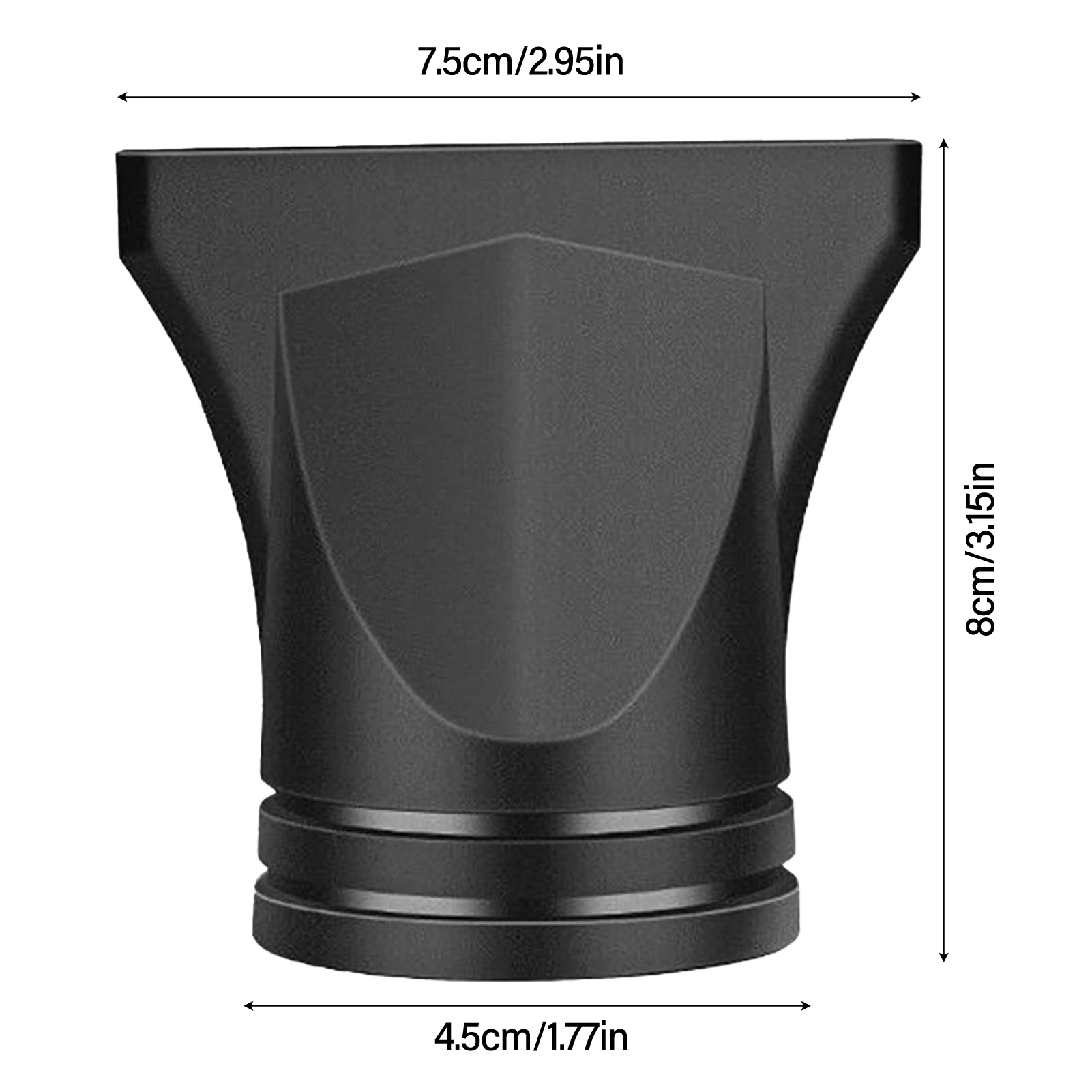 1/2pcs Professional Hair Dryer Nozzle Replacement for Styling/Straightening Home Hairdressing Salon Styling Tool