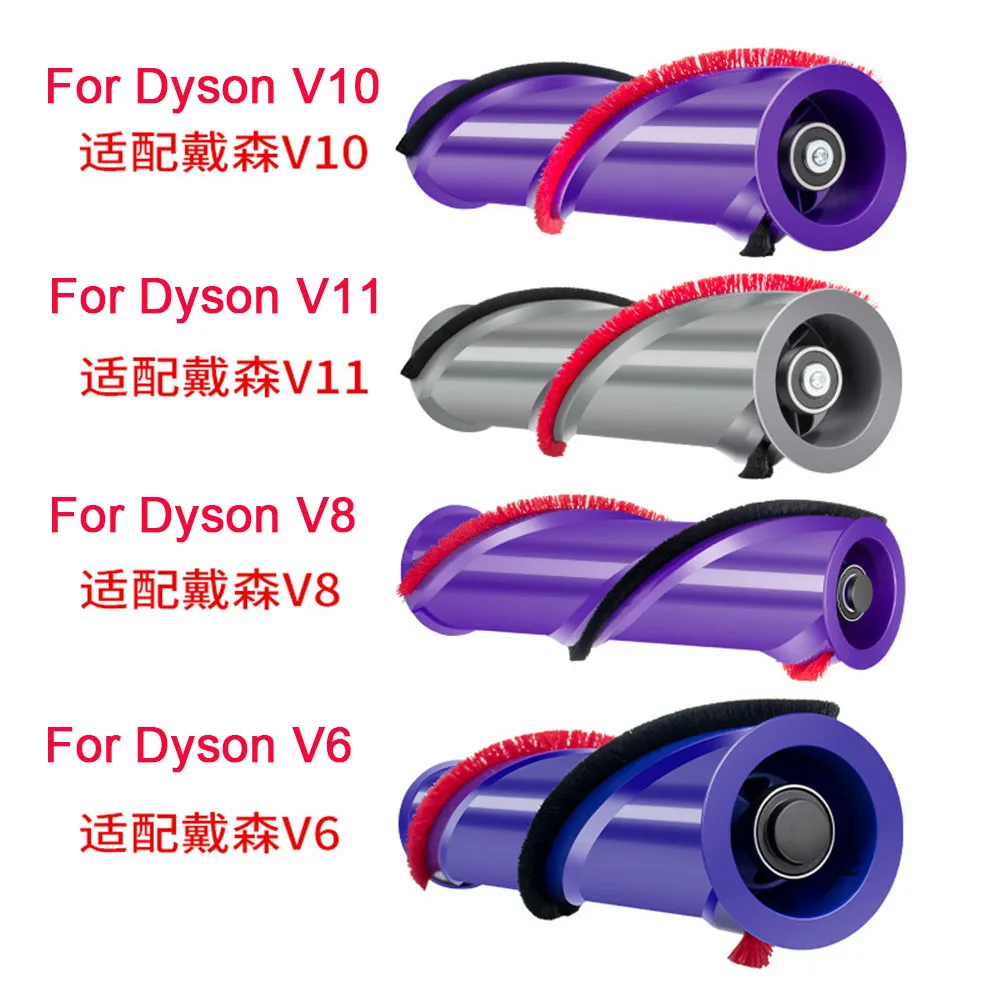 For Dyson V6 V8 V10 V11 Direct Drive Electric Floor Brush Roller Brush Main Brush Replacement Vacuum Cleaner Accessories