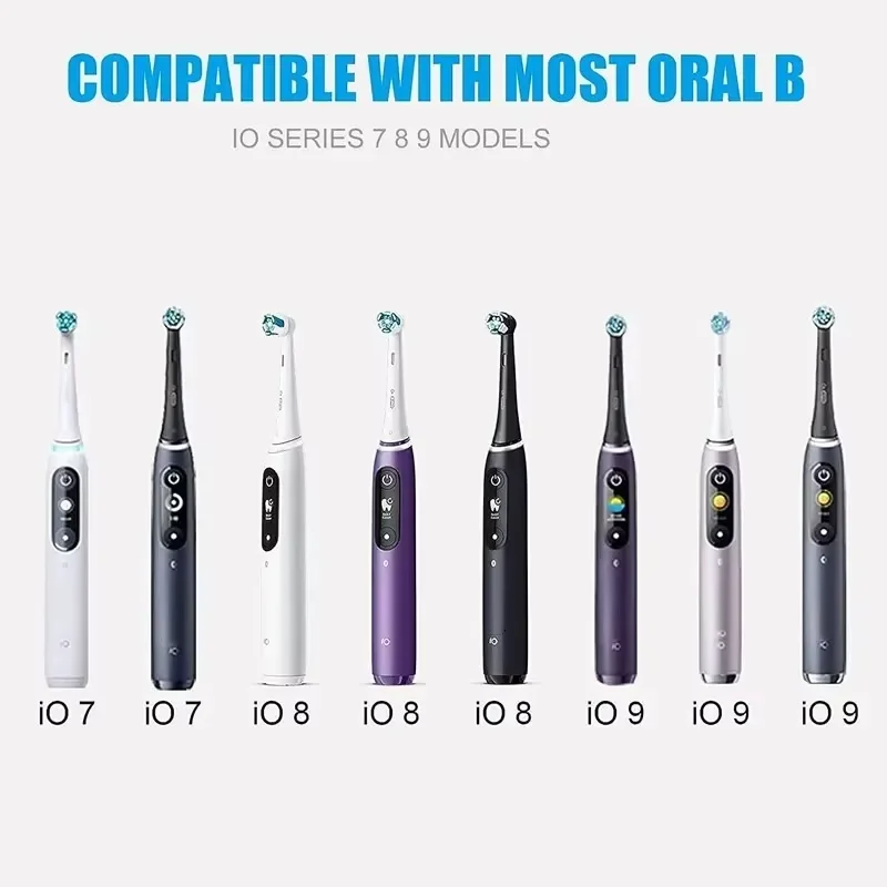 Universal Electric Toothbrush Replacement Charger, 4 Types Safe Charging Base Compatible with Most Electric Toothbrush Brands