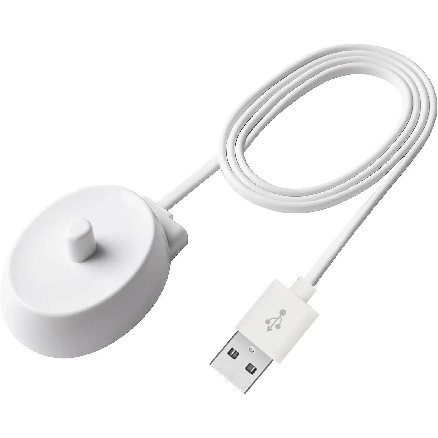 Universal Electric Toothbrush Replacement Charger, 4 Types Safe Charging Base Compatible with Most Electric Toothbrush Brands
