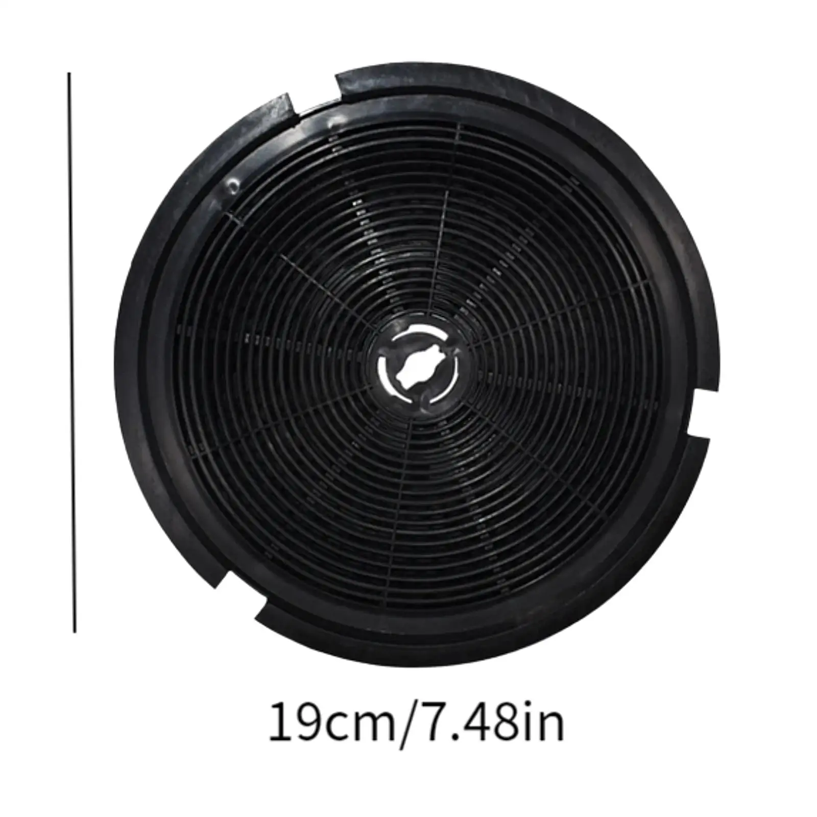 Cooker Hood Carbon Filter Replace Part Kitchen 19cm Round Kitchen Appliances Range Hood Filter for Carbfilt1 Replace Part