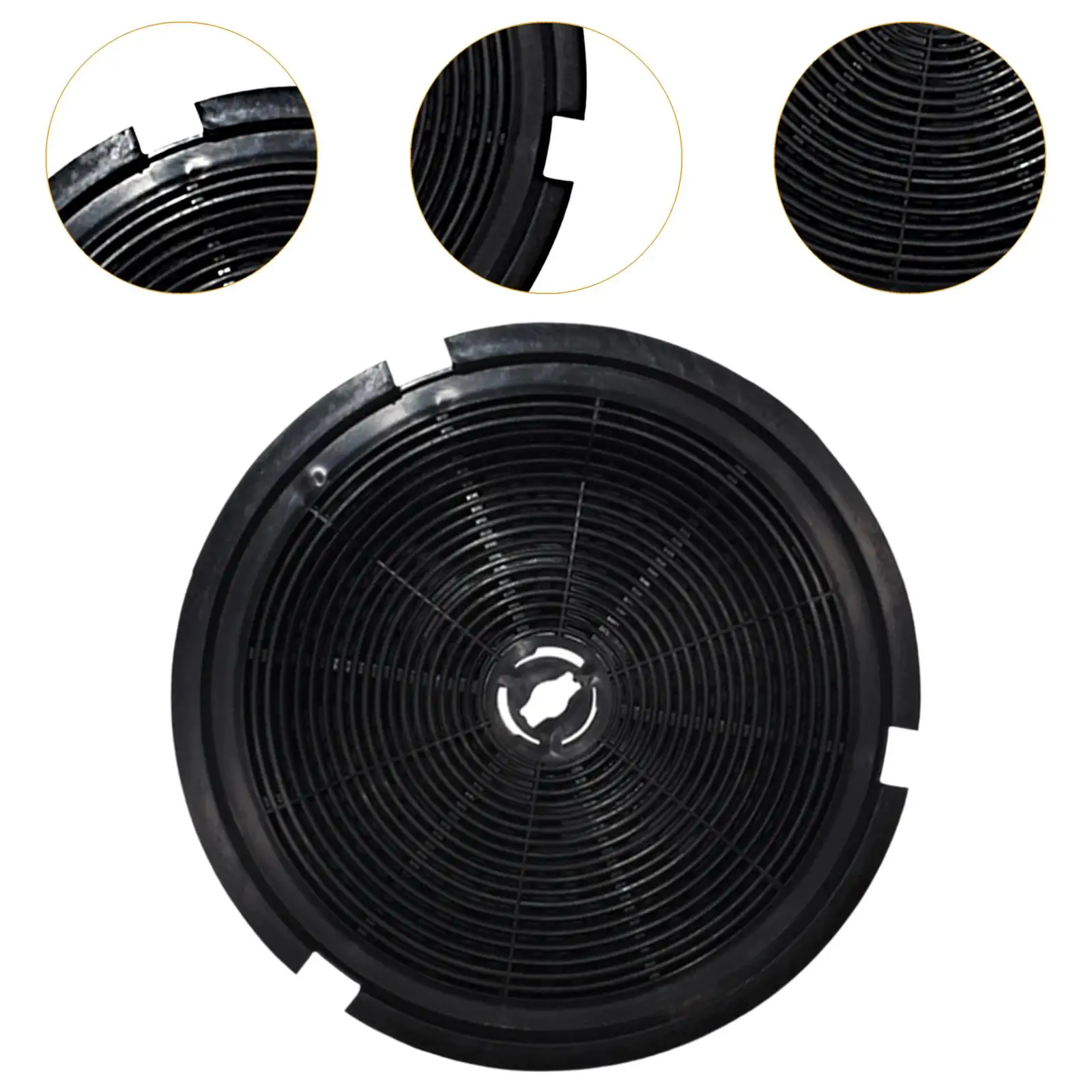 Cooker Hood Carbon Filter Replace Part Kitchen 19cm Round Kitchen Appliances Range Hood Filter for Carbfilt1 Replace Part