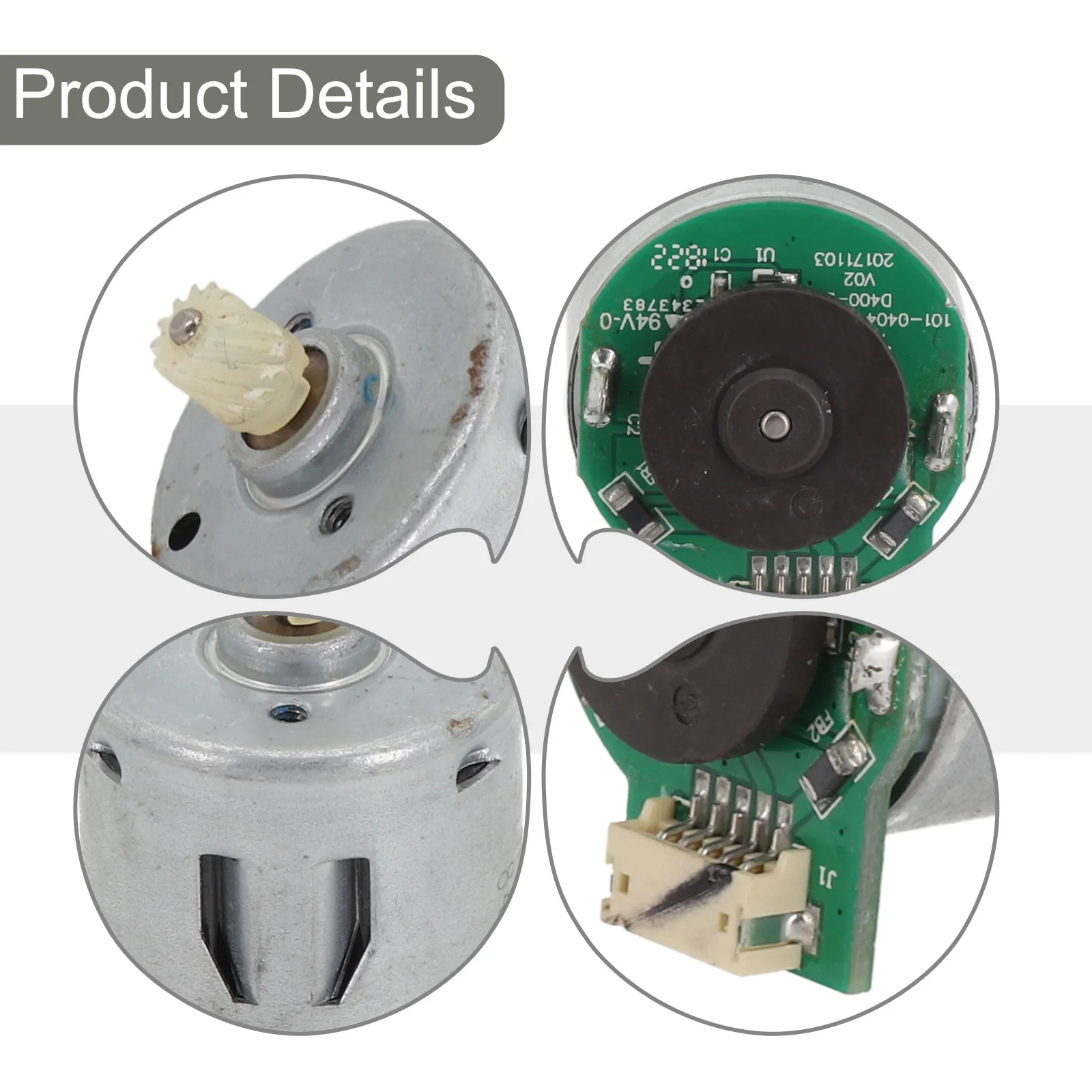1PCS Wheel Motor For R500 30C 35C 11s Max For G10 For Conga 1090 Robot Vacuum Cleaner Home Sweeping Machine Accessories