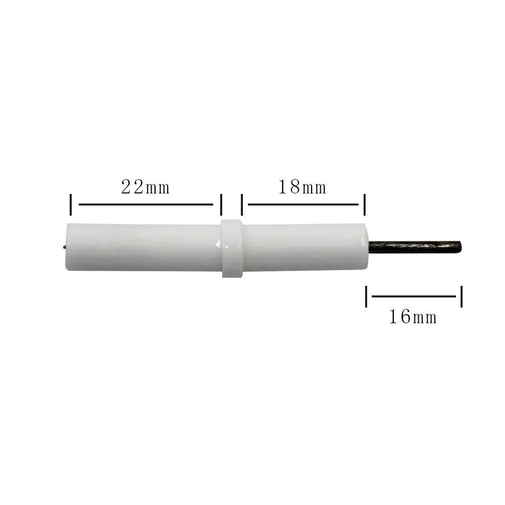 Ceramic Electrode Needle Ignition Part for Gas Cooker Stove 56mm Ignition Electric Unit Igniter Spare Kitchen Accessories 2PCS
