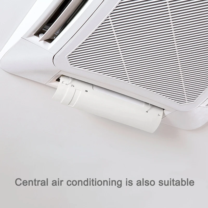 Air Conditioner Wind Deflector Retractable Adjustable Anti-Direct Blowing Air Guide Windproof Air Cooled Baffle for Bedroom