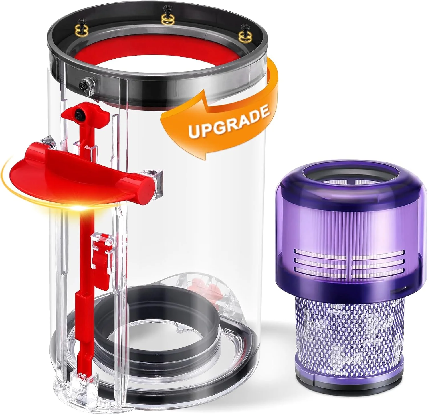 For Dyson V11 V15 SV14 SV15 SV22 Vacuum Cleaner, Spare Dust Bin, Cleaning Vacuum Cleaner and Cordless Components 970013-02 HEPA