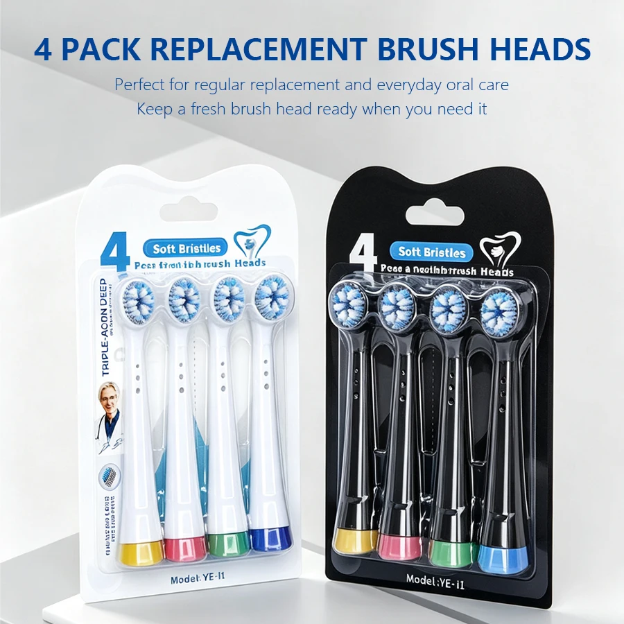 4/8/Pack Toothbrush Replacement Heads for Oral B IO Series Electric Toothbrush Soft Bristles Personal Care Appliance Parts