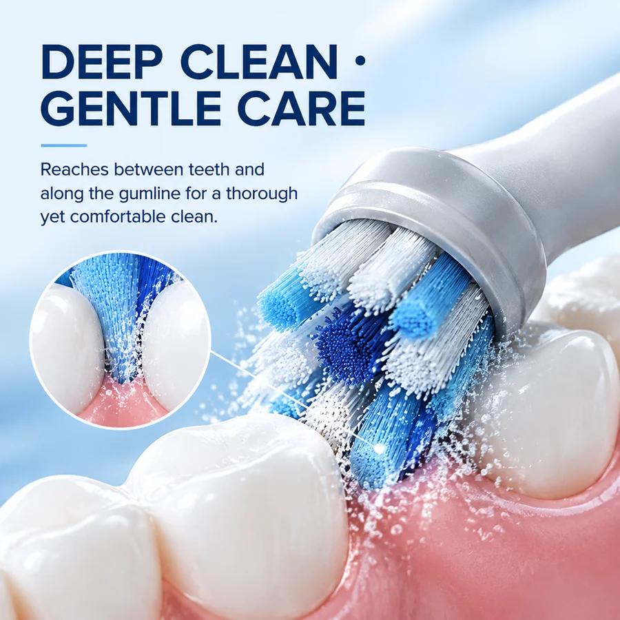 4/8/Pack Toothbrush Replacement Heads for Oral B IO Series Electric Toothbrush Soft Bristles Personal Care Appliance Parts