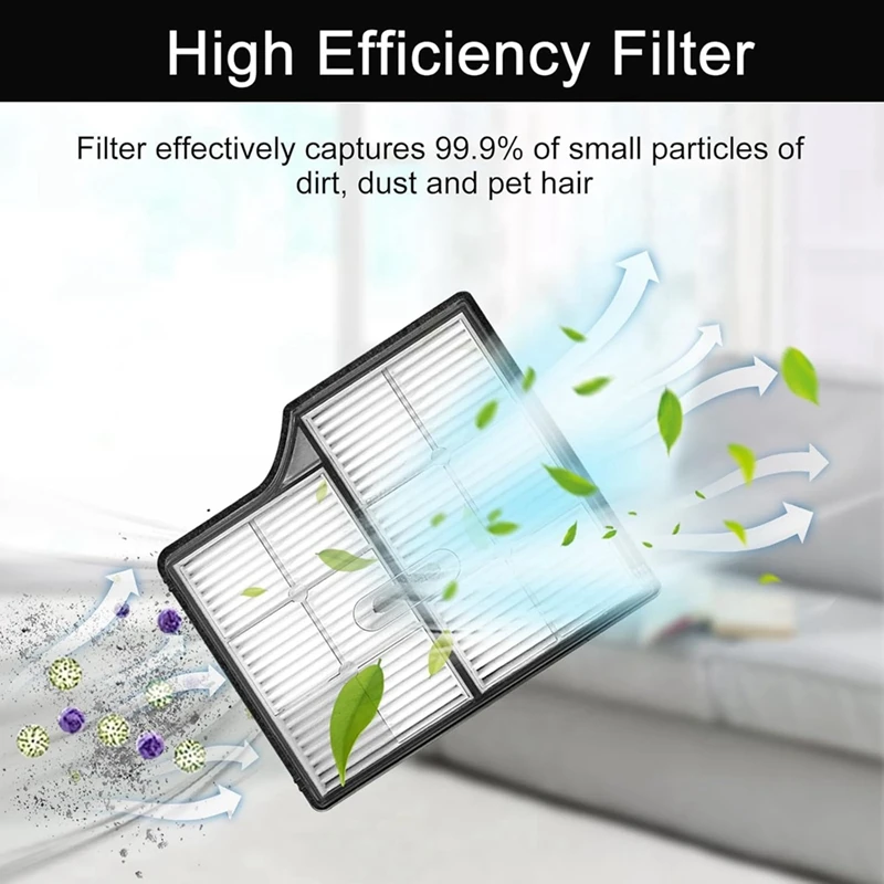 Roborock Saros 10 Accessories Main Roller Side Brush Hepa Filter Mop Cloth Dust Bag robot vacuum cleaner Parts