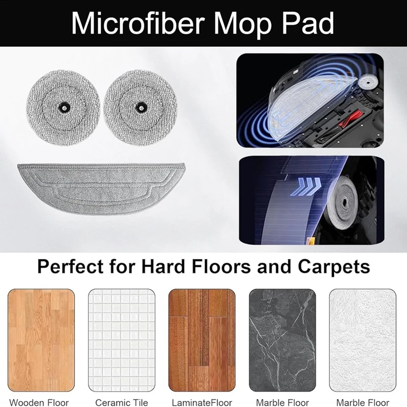 Roborock Saros 10 Accessories Main Roller Side Brush Hepa Filter Mop Cloth Dust Bag robot vacuum cleaner Parts