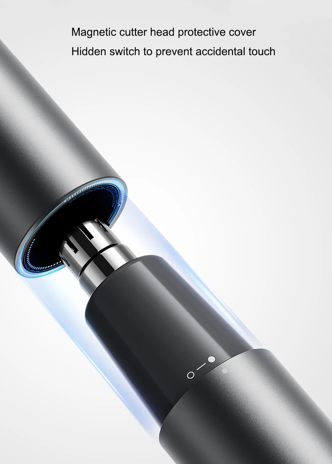 Original Xiaomi Mijia Electric Nose Hair Trimmer Portable Nose Ears Hair Eyebrow Trimmer for Men Rechargeable Painless Clipper