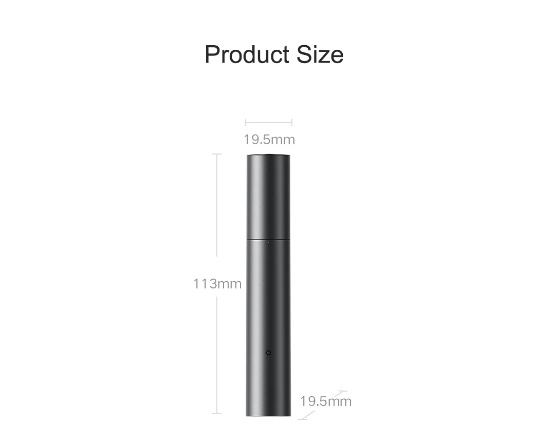 Original Xiaomi Mijia Electric Nose Hair Trimmer Portable Nose Ears Hair Eyebrow Trimmer for Men Rechargeable Painless Clipper
