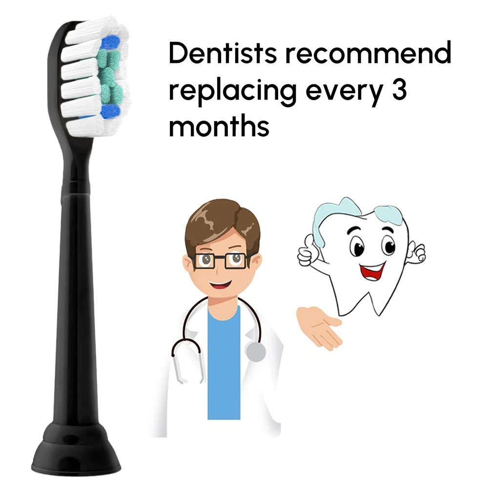 Replacement Toothbrush Heads Compatible with Philips Sonicare Diamond Electric Brush Heads Clean Refill for Hx6920 4100 2 Series