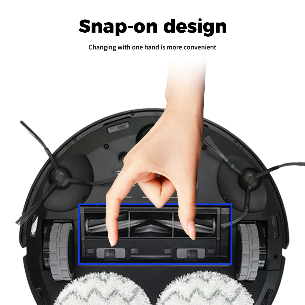 Replacements T10 X1 Main Brush/Cover Accessories For Ecovacs DEEBOT X1 OMNI/TURBO T10  OMNI/TURBO T20 PRO/X1S Pro Vacuum Cleaner