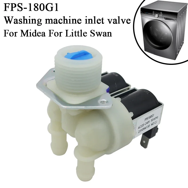 FPS180G1 Washing Machine Water Inlet Valve Inlet Switch Solenoid Valve for Little Swan for Midea Washing Machine Repair Parts