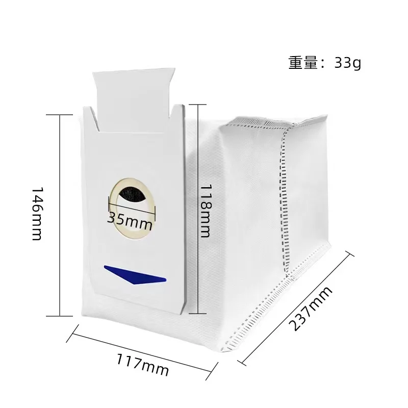 ECOVACS T30 PRO OMNI / T30S PRO / YEEDI M12 Pro+ Robot Vaccum Replacement Parts Dust Bag Main Side Brush Filter Mop Accessories