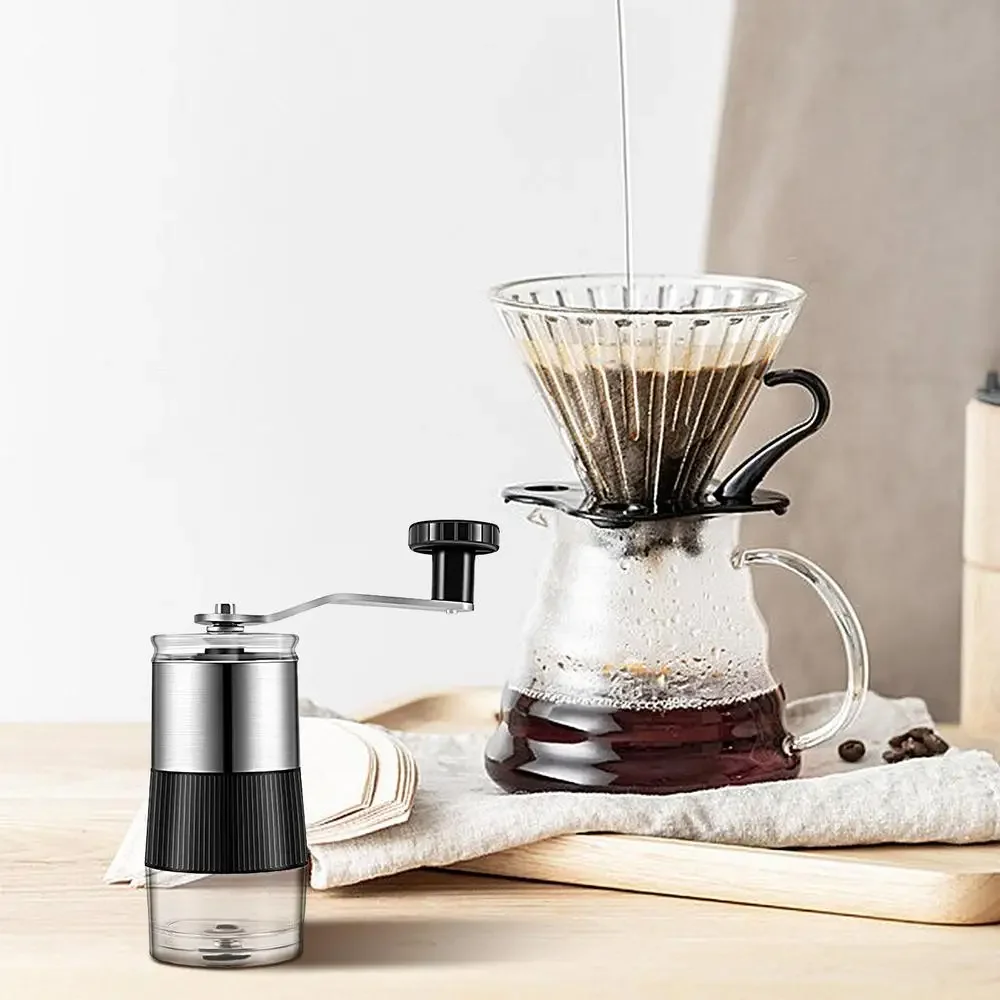 Manual Coffee Grinder Coffee Bean Grinder Manual Burr Hand Coffee Grinder Unique Gift For Camping