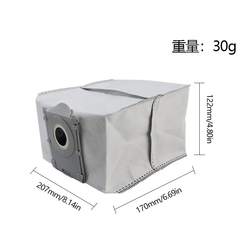 Ecovacs X8 Pro Omni Robot Vacuum Spare Parts Main Side Brushes Mop Cloths HEPA Filters Dust Bags Accessories