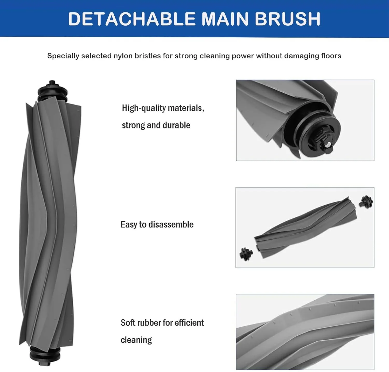 Dreame L10s Pro Ultra Heat, X30 Ultra, X30 Pro Accessories Vacuum Cleaner Replacement Main Side Brush Filter Mop Dust Bag
