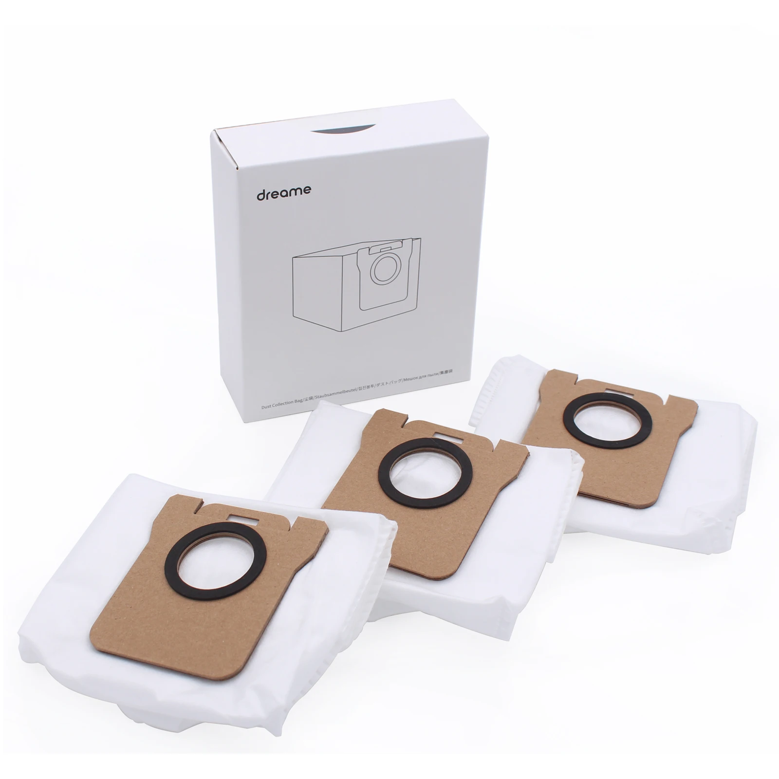 Original Dreame L10s Ultra Accessories, Roller Brush, Filter, Dust Bag, Mop Cloth, Side Brush, for XIAOMI X10+, X20+