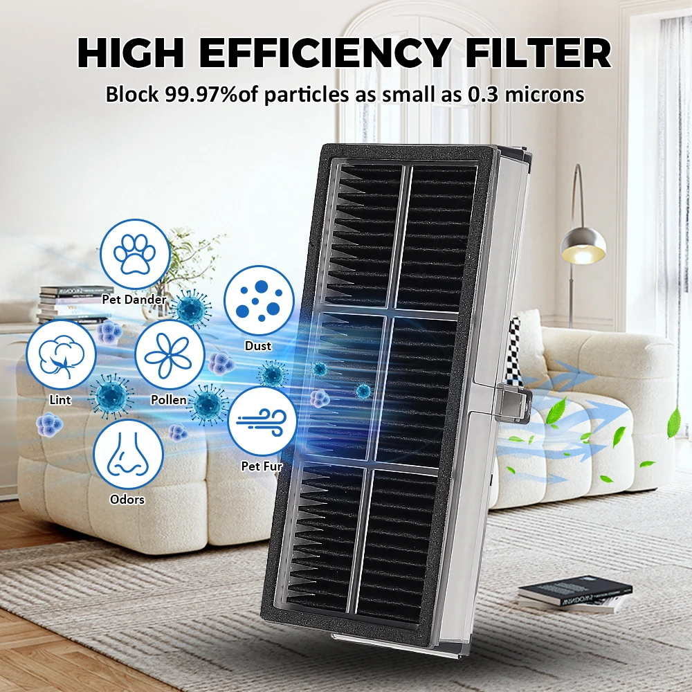 HEPA Filter For Dreame L10s Pro Ultra Heat /X30 Ultra / L10s Ultra X40 Ultra X40 Pro S10 Pro Ultra Vacuum Cleaner Accessories