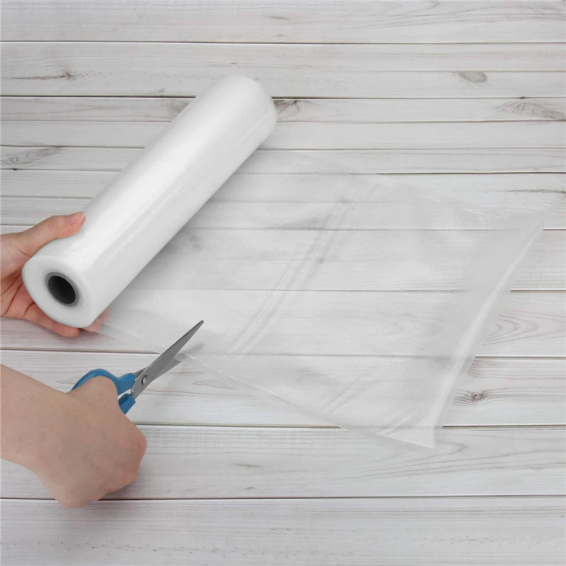 INKBIRD BPA Free Food Storage Bags Sealer Rolls Microwave&Freezer Safe, Great for Vac Storage, Meal Prep and Sous Vide Cooking