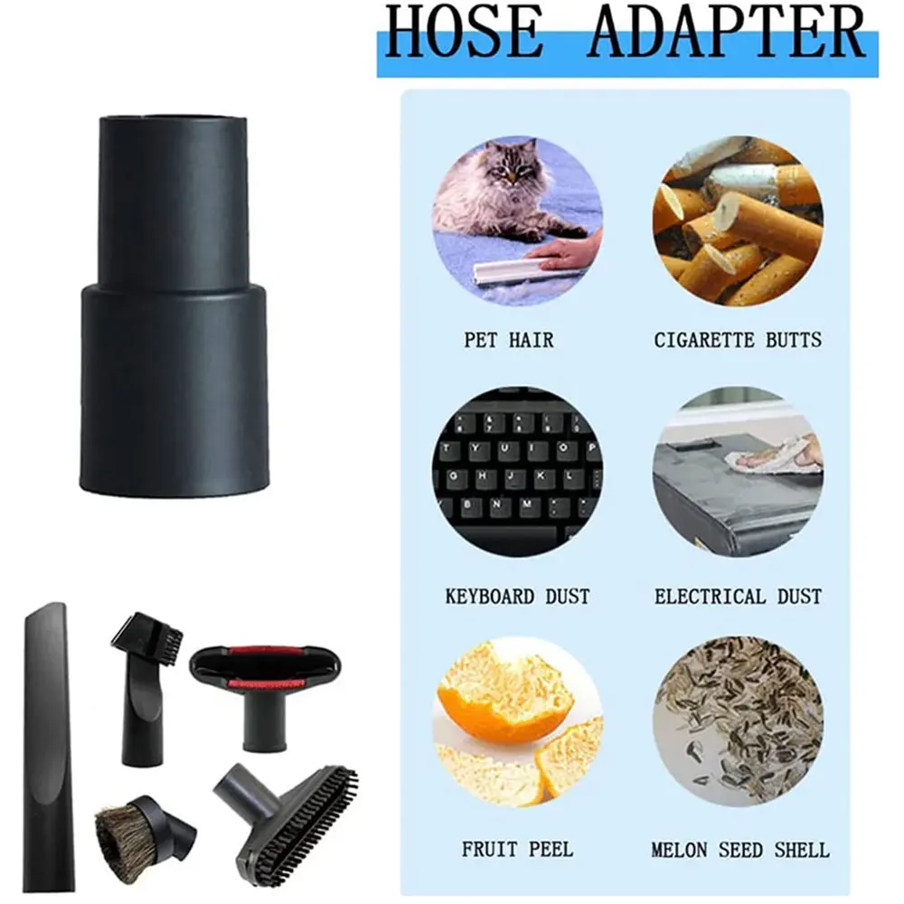 For 32mm 35mm 1 1/4in 1 3/8in Vacuum Cleaner Accessories Universal Vacuum Nozzle Suction Brush Head Crevice Tool for Bed Sofa