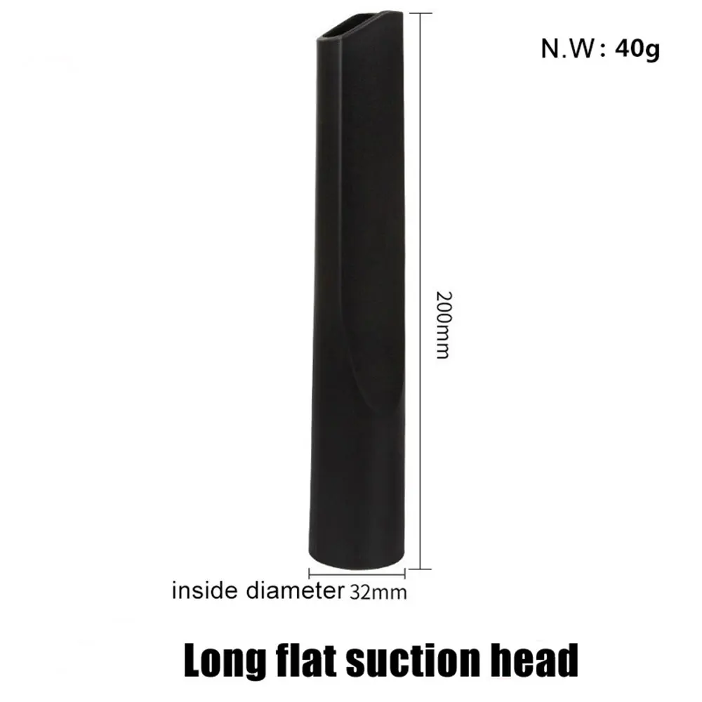 For 32mm 35mm 1 1/4in 1 3/8in Vacuum Cleaner Accessories Universal Vacuum Nozzle Suction Brush Head Crevice Tool for Bed Sofa