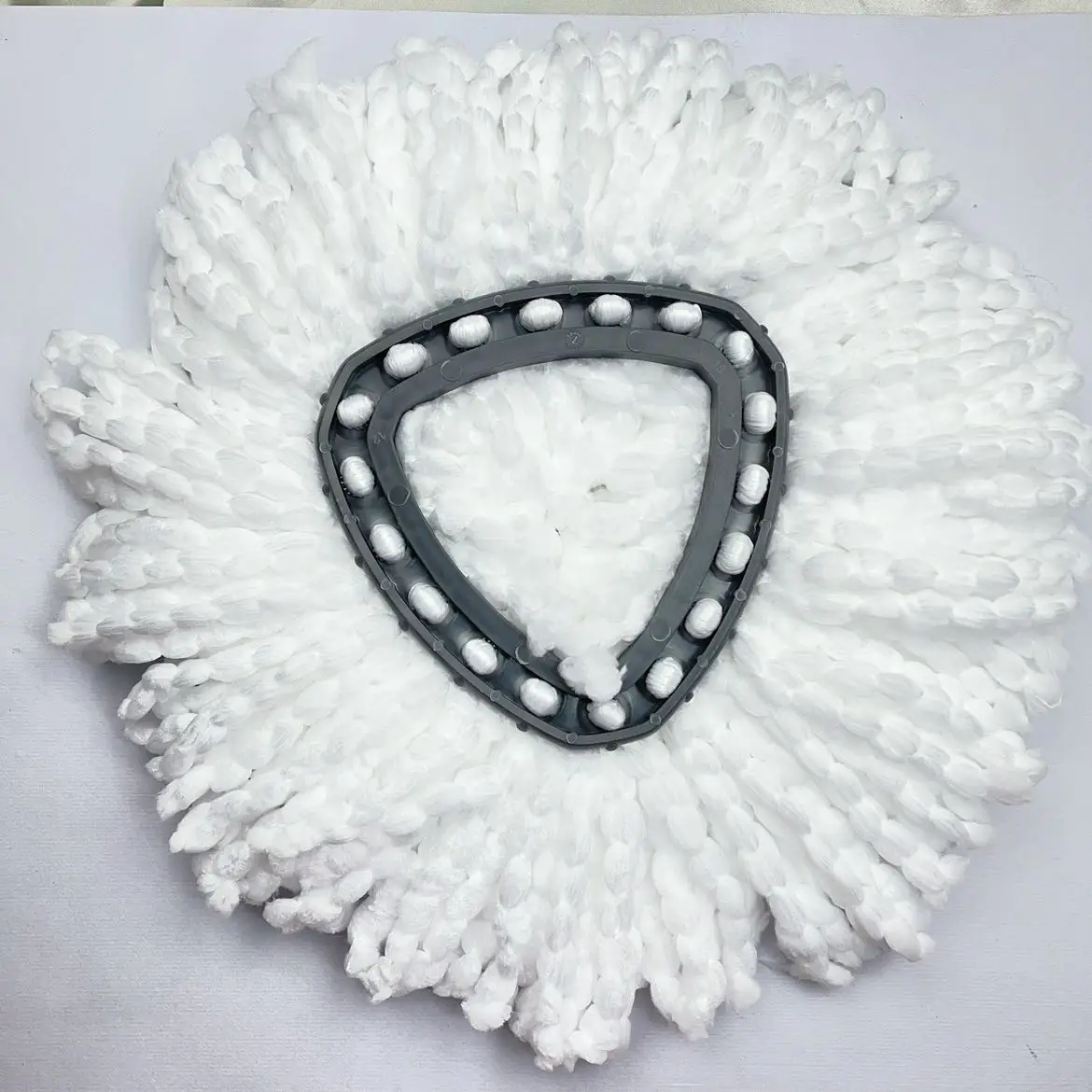 Spin Mop Cloth Head Base Scrub Mop Brush Head Replacement for Vileda O-cedar 360 ° Easy Wring Tank System Shower Floor Mop Brush