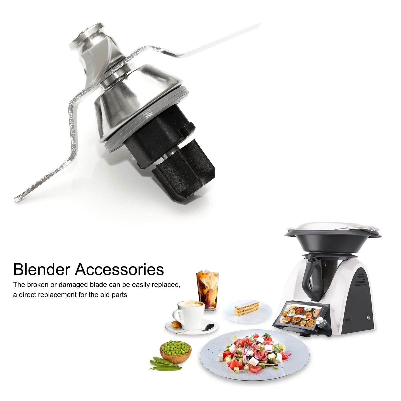Blender Blade TM31 for Vorwerk Thermomix Mixed Knife Replacement