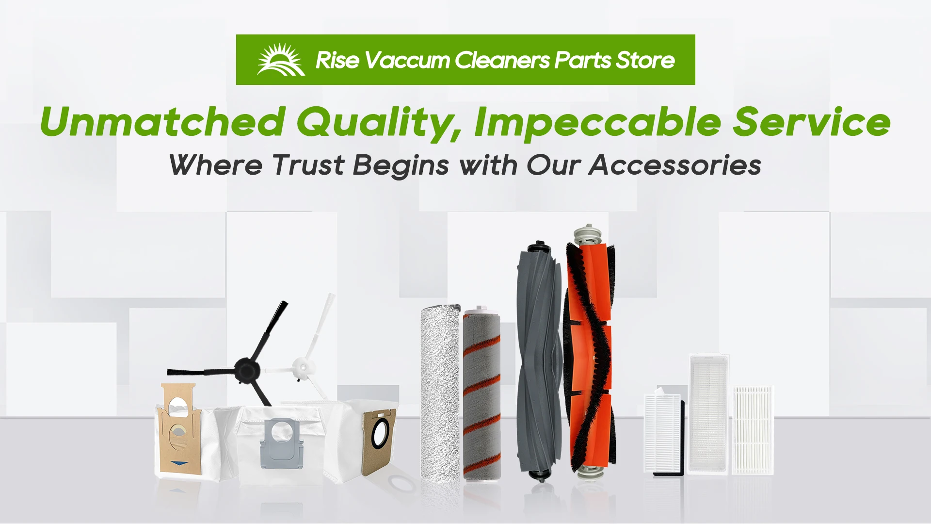 Fit For Tefal Rowenta X-plorer Serie 65+, 75S RR8577WH, 75S+ RG8597W / RR8587WH Accessories Brush Hepa Filter Mop Wipe Dust Bag