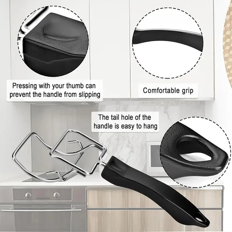2Pcs Grills Extractor Grills Clip Oven Clip Oven Clip Oven Tray Handle