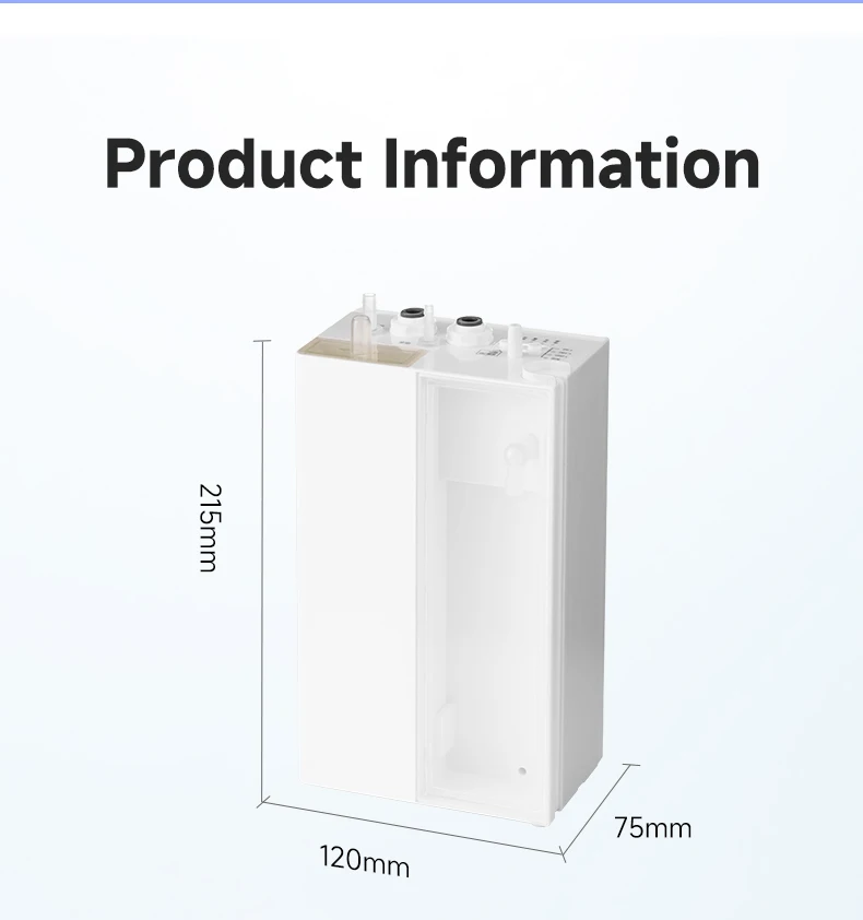 Ecovacs X11 X12 T90 X9 T50 X8 X1 Robot Vacuum Water Change Kit Auto Water Refill and Drain Water Hookup Accessories ModuleM